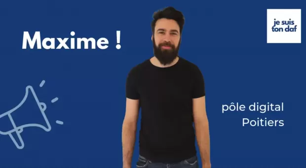 Maxime, Pôle digital Poitiers